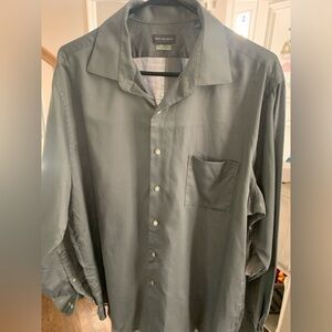 Men’s Van Heusen Regular Fit Stretch, Gray, 17 34/35